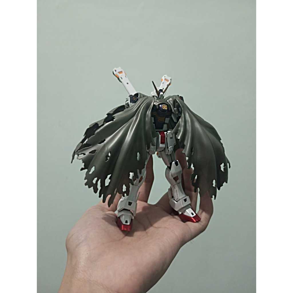 Gundam Rg crossbone titanium finish bandai not hg mg