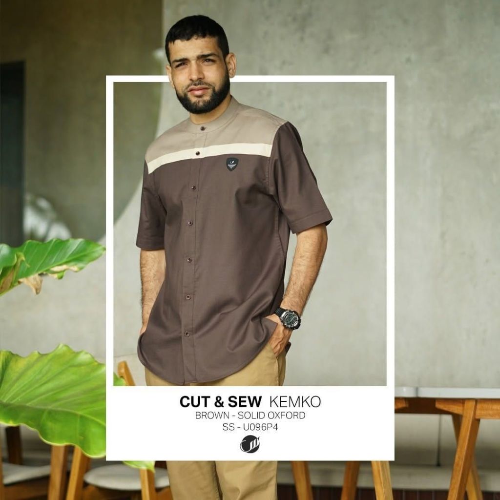 Baju Koko Pria Lengan Pendek Terbaru Mahogany