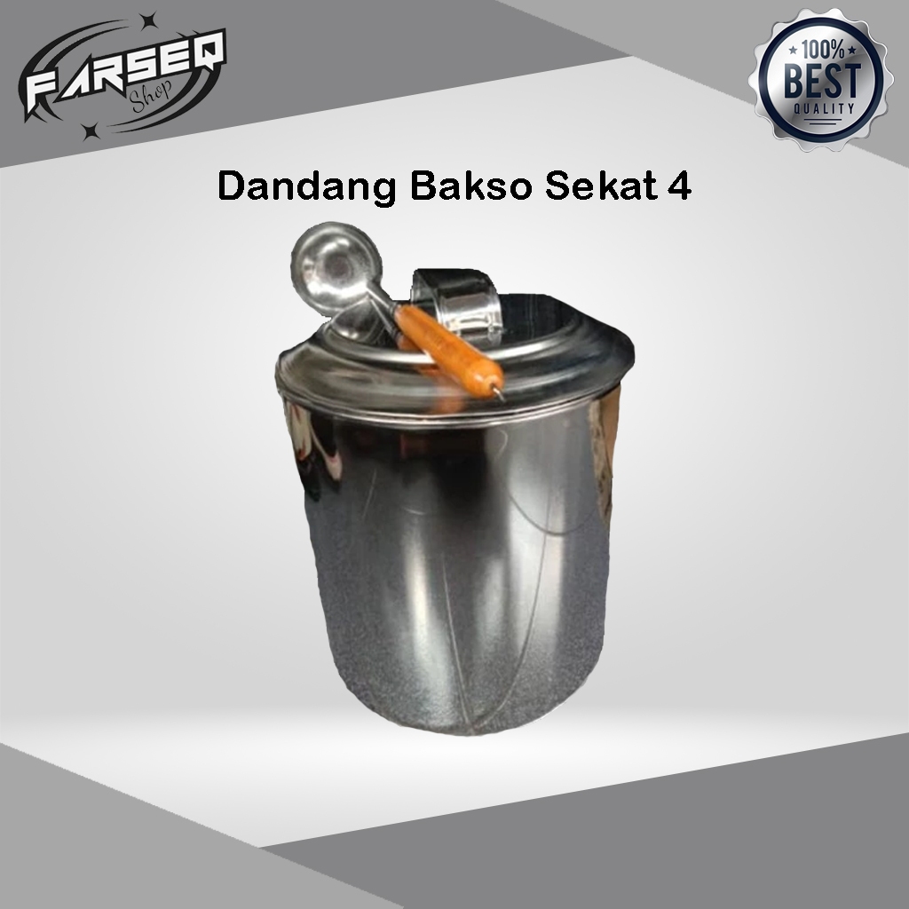 Dandang Bakso Sekat 4 Ukuran 35 Cm x 35 Cm
