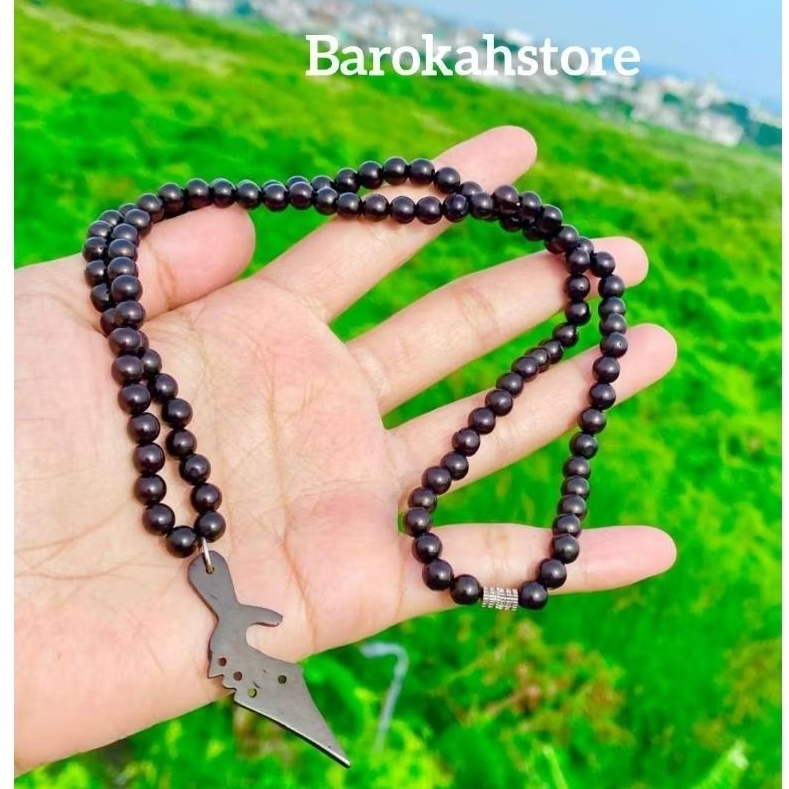 Kalung kujang hitam kaukah kokka asli