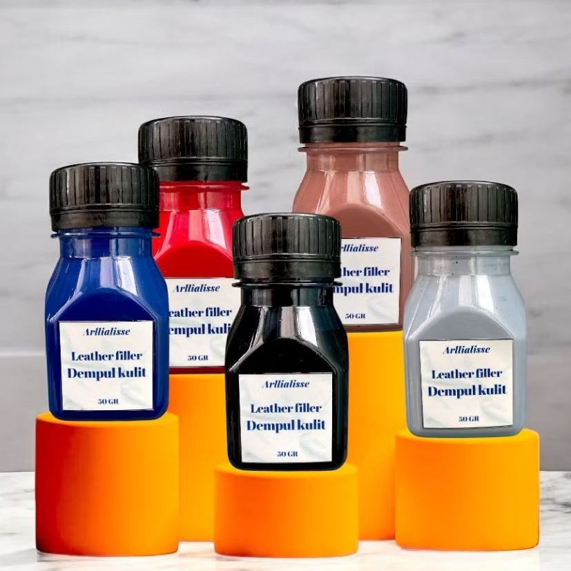 Dempul kulit leather filler dempul sepatu kulit dempul tas kulit dempul sepatu terkelupas dempul tas