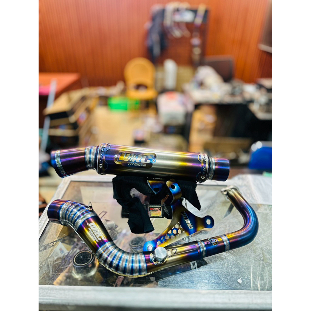 KNALPOT RACING TITANIUM VARIO, NMAX, PCX, AEROX, XMAX WRC