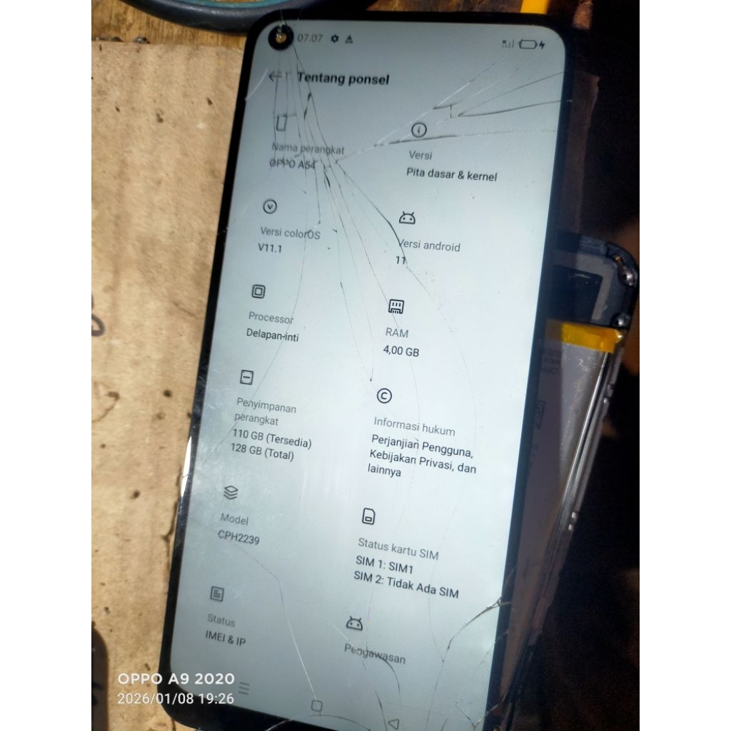 MESIN OPPO A54 RAM 4/128 MINUS SINYAL