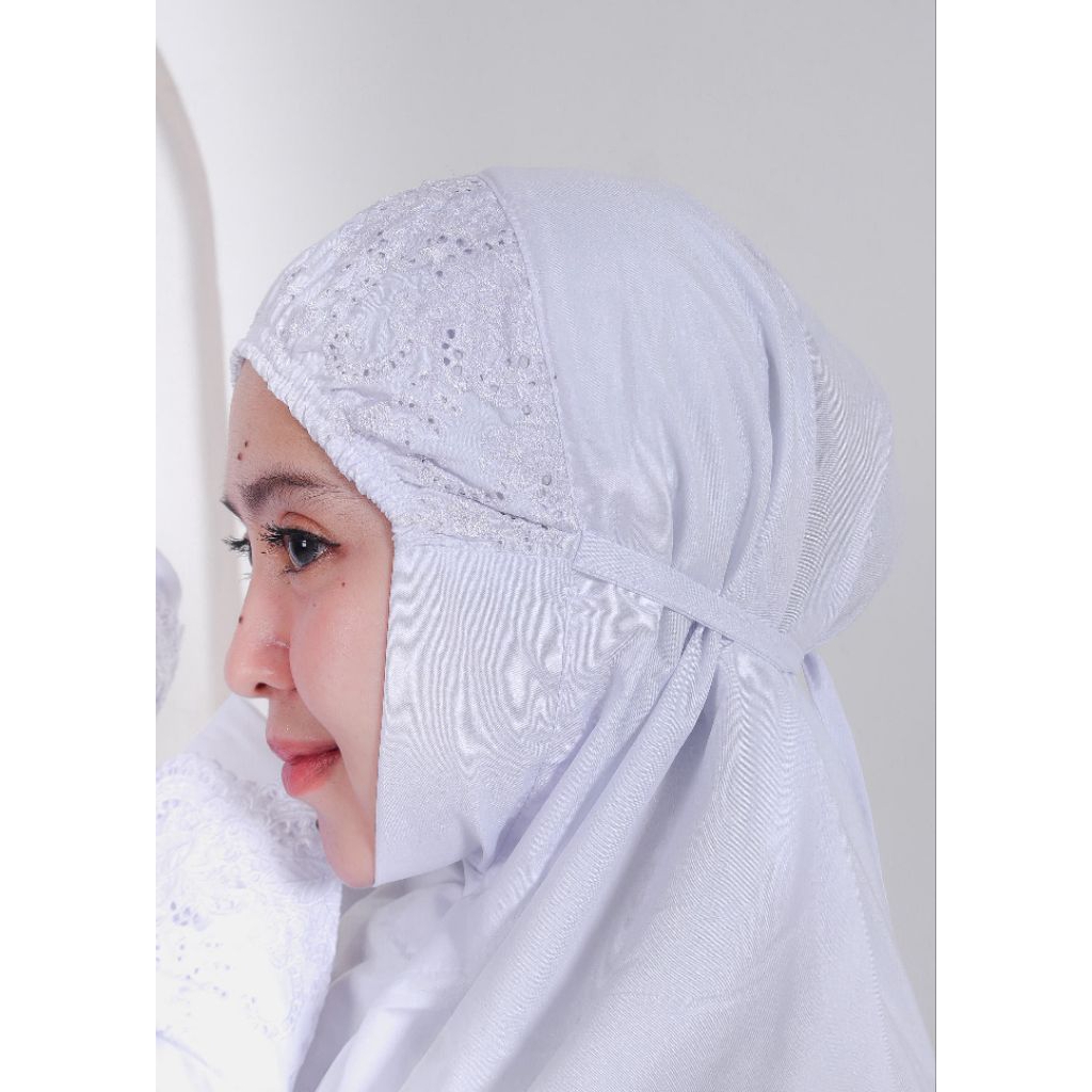 Mukena terusan khadijah/lajuran khadijah