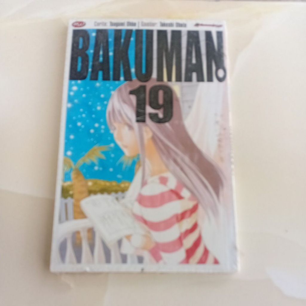 komik bakuman vol 19 segel