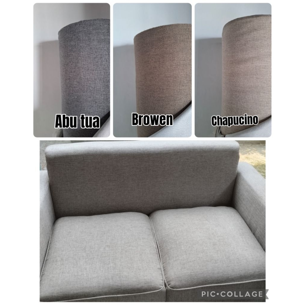 Kain Sarung Sofa Kanvas Minotti - Bahan Kursi Sofa Meteran - Kain Sofa Canvas Hikaron
