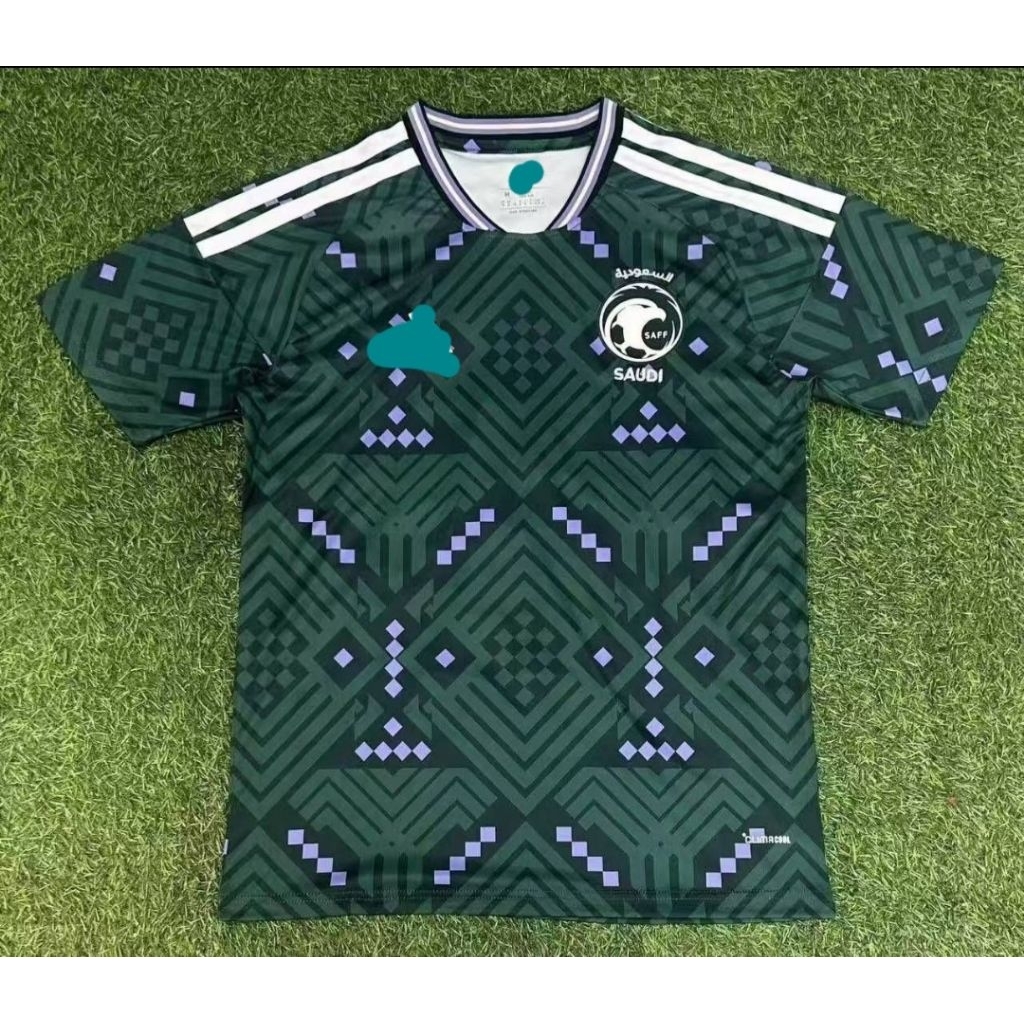 Jersey Kaos Baju Sepak Bola Timnas Tim Nasional Arab Saudi Arabia The Falcon Home Away 3rd Third Hij
