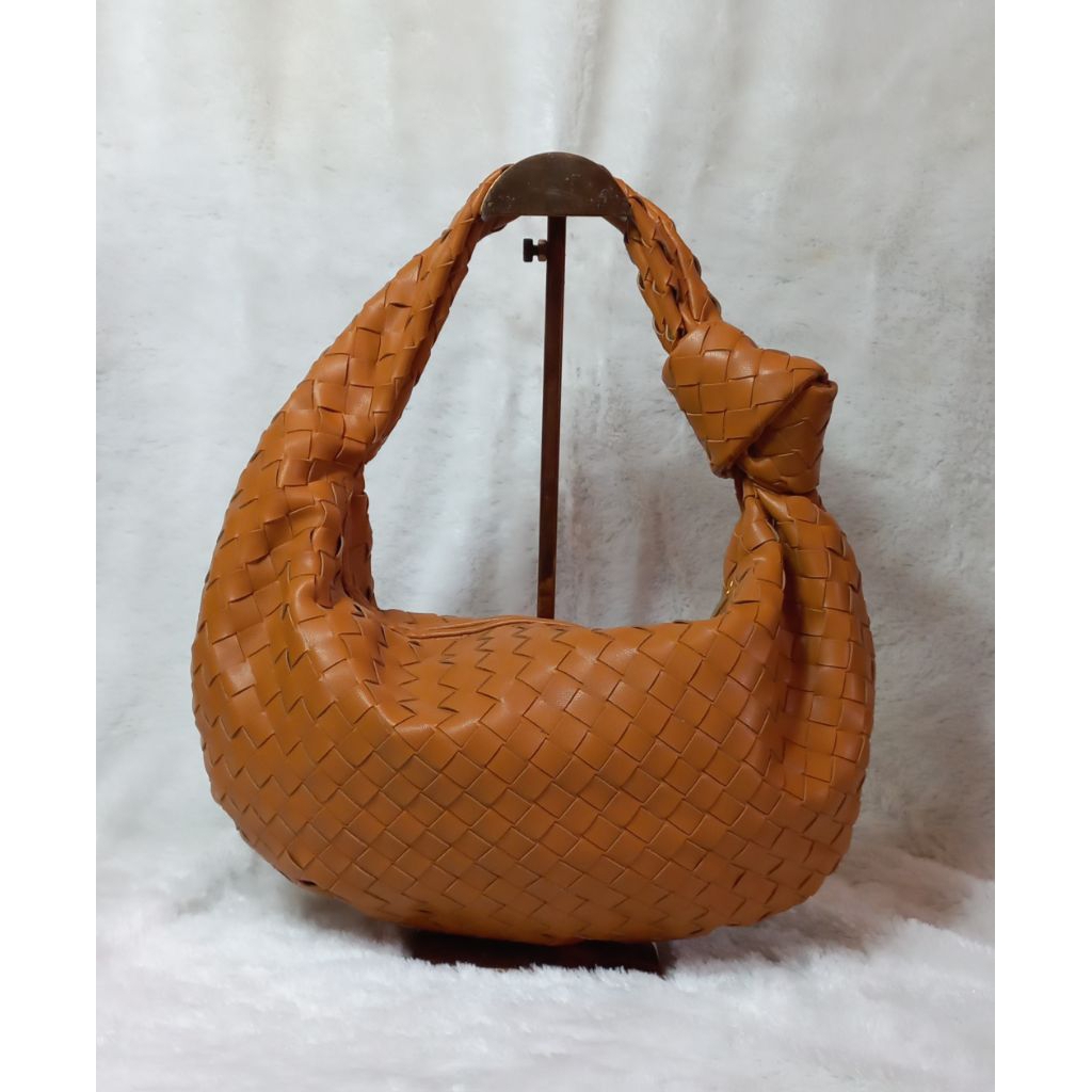 Tas Preloved Second Bottega* Jodie Medium Botegong Hobo Bag