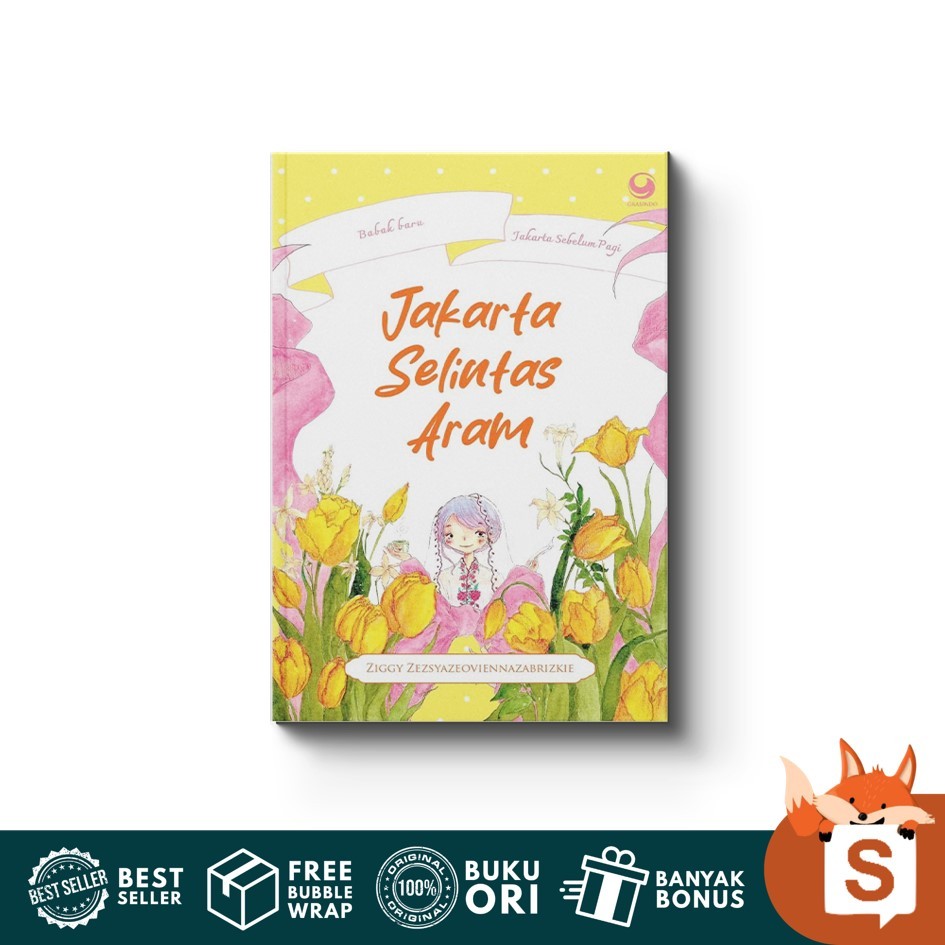 Buku Jakarta Selintas Aram (GRAMEDIA) - Fiksi