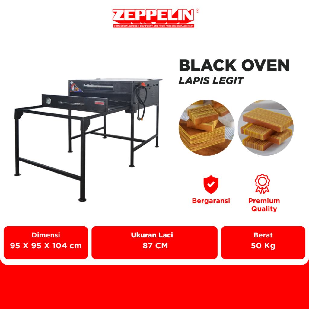 Zeppelin Black Oven Lapis Legit