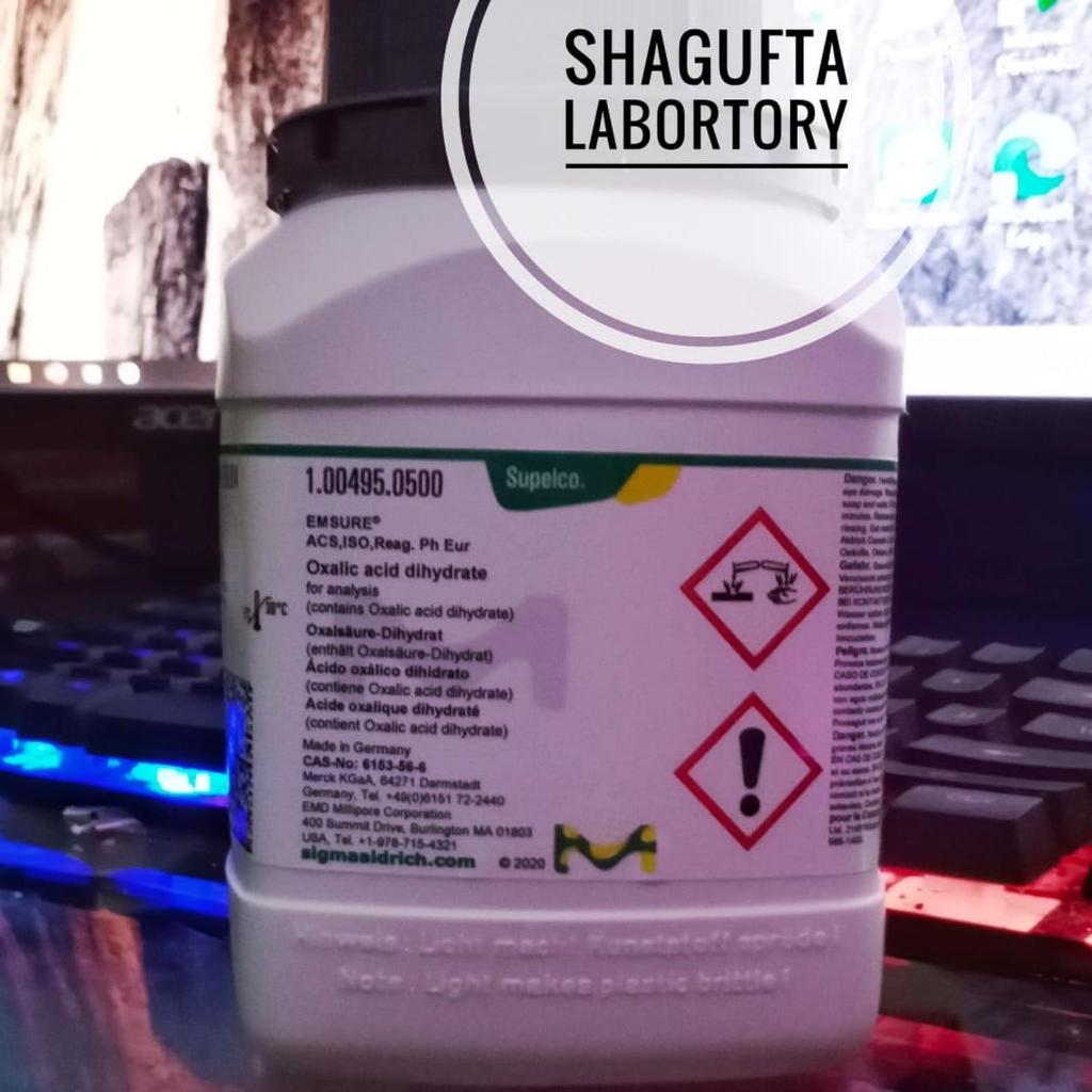 OXALIC ACID / ASAM OKSALAT MERCK 100495 500GR
