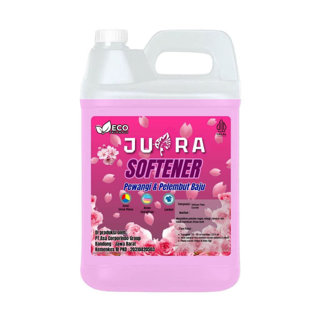 Softener Pelembut Pakaian 5 Liter - Softener Pewangi Pakaian 5 Liter - INSTAN JUARA