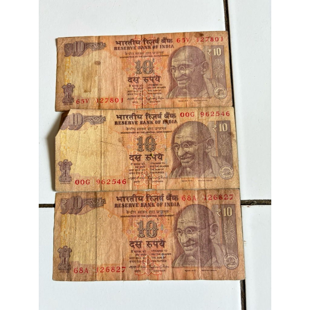 Uang Kuno 10 Rupee India