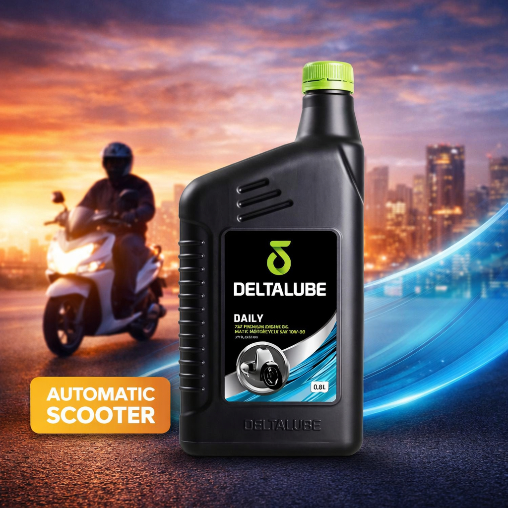 Oli Deltalube Matic 0,8 Ml Oli Mesin Motor Matic Deltalube Daily 800ml