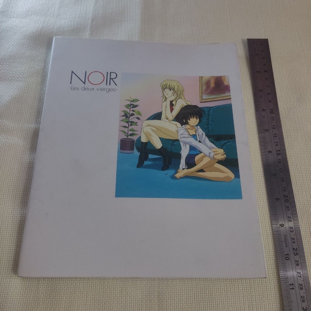 IMPORT noir les deux vierges artbook buku import anime manga jepang japan
