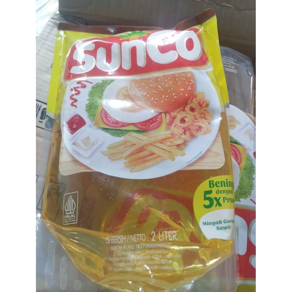 1Dus Minyak Sunco 2liter