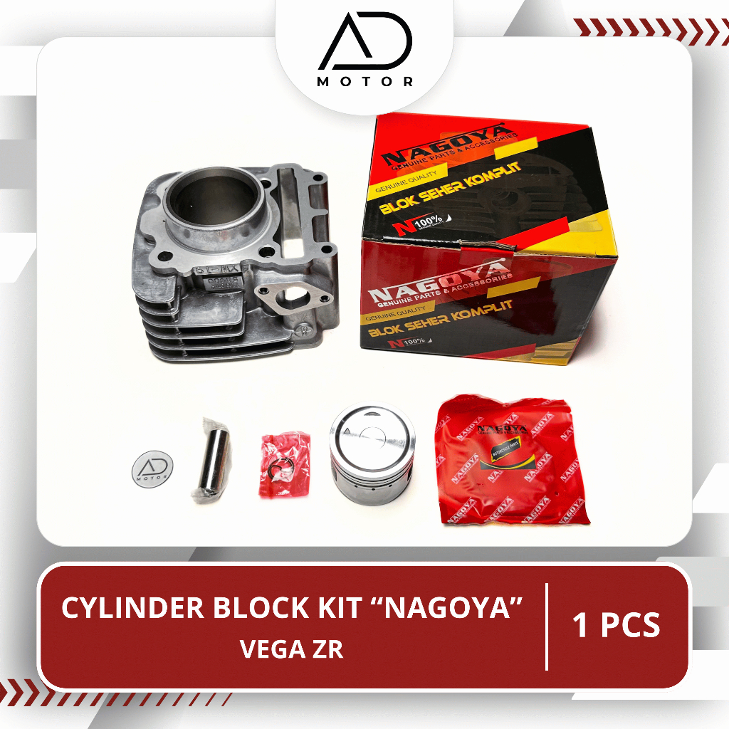 Cylinder Block Kit Vega ZR Nagoya | Blok Seher Komplit | Silinder Assy Set