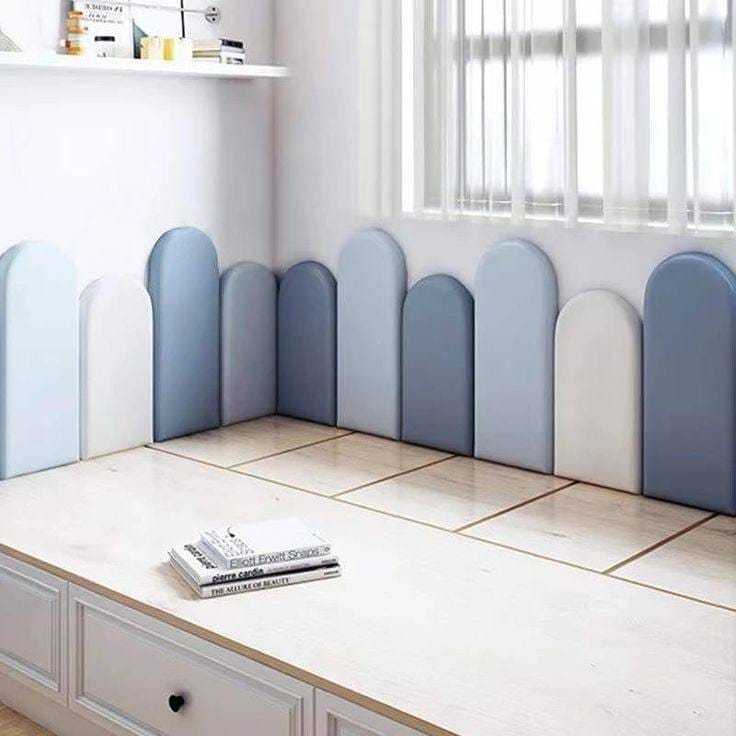 Headboard Wall Panel 3D Sandaran Kasur Hiasan Dinding Timbul Pajangan Dinding