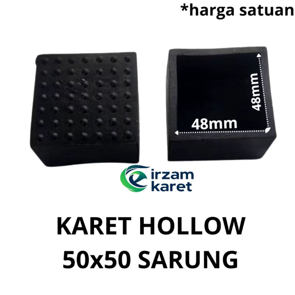 KARET KAKI HOLLOW 50X50 NYARUNG/KARET TAPAK KAKI/KARET ALAS KAKI MEJA/KURSI