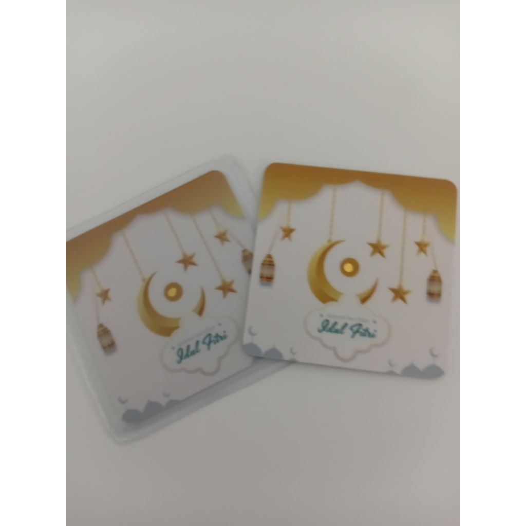 JONSON LOGAM MULIA EMASIN 0.001 GRAM GIFT SERIES IDUL FITRI BROWN WHITE BULAN SALIB ASSAYER PT. COD 