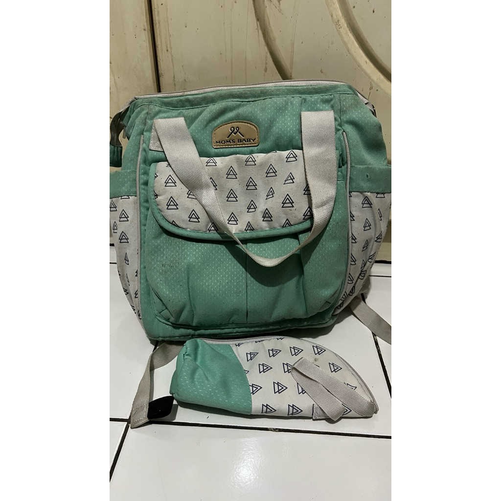 Tas bayi mom's baby preloved bekas ransel