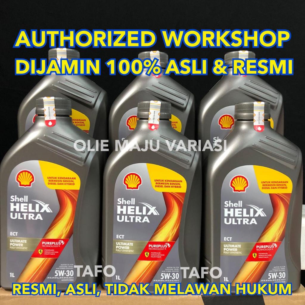 SHELL HELIX ULTRA 5W30 1LITER / HELIX ULTRA 5W-30 1 LITER ASLI RESMI
