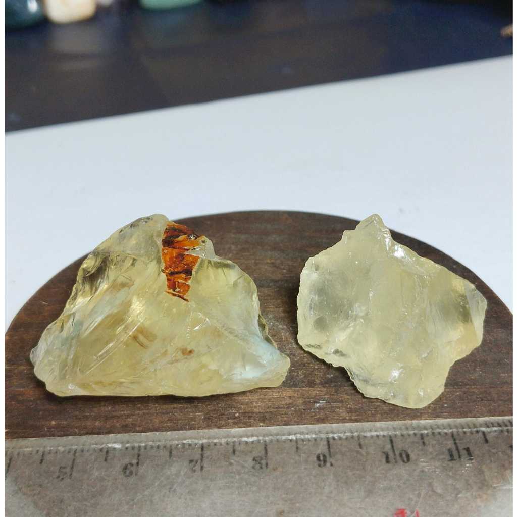 Natural Lemon Citrine Rough (9)