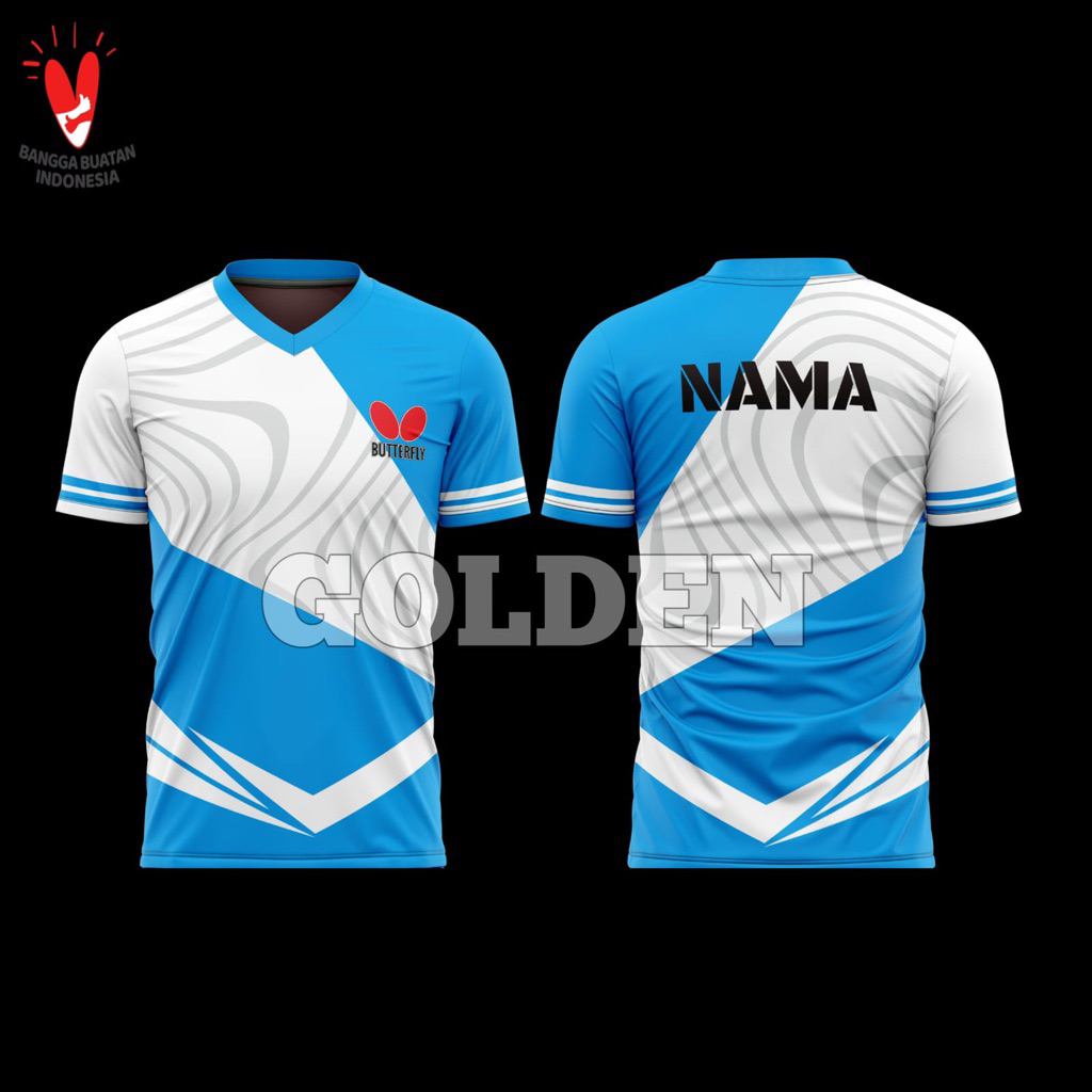 kaos jersey tenis meja ping pong custom/baju kaos olahraga tenis meja ping pong murah