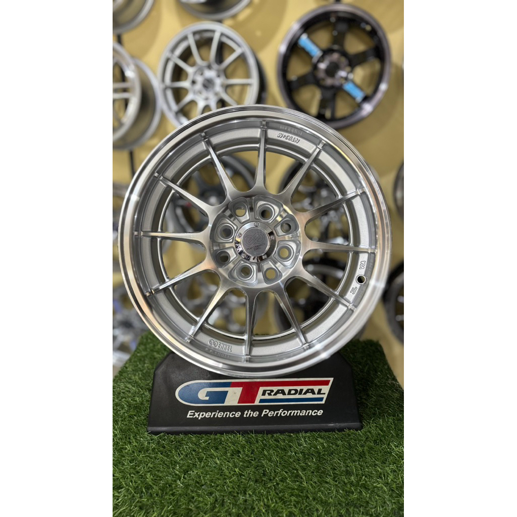 velg enkei spider r15 full polish pcd 4x100/114pcd new
