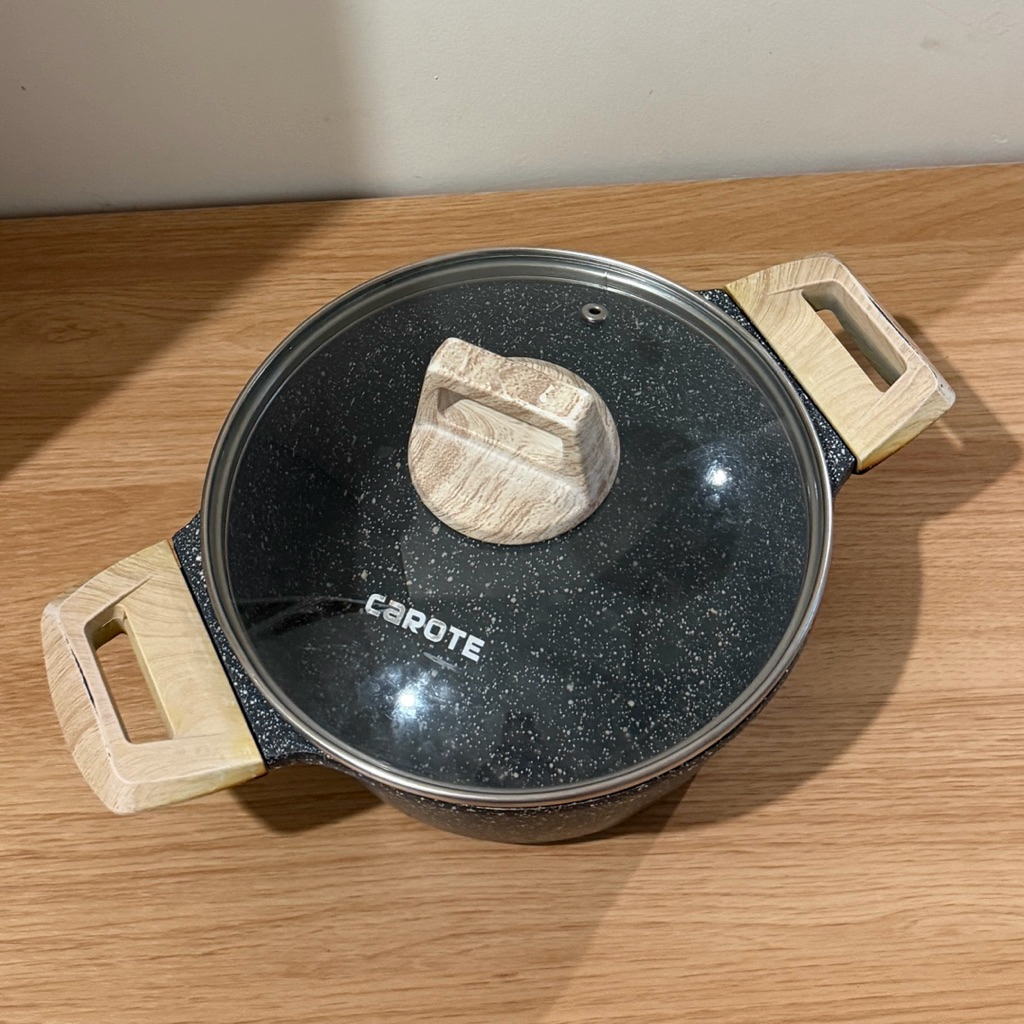 [plus tutup] Carote Essential Woody Stock Pot 20 cm