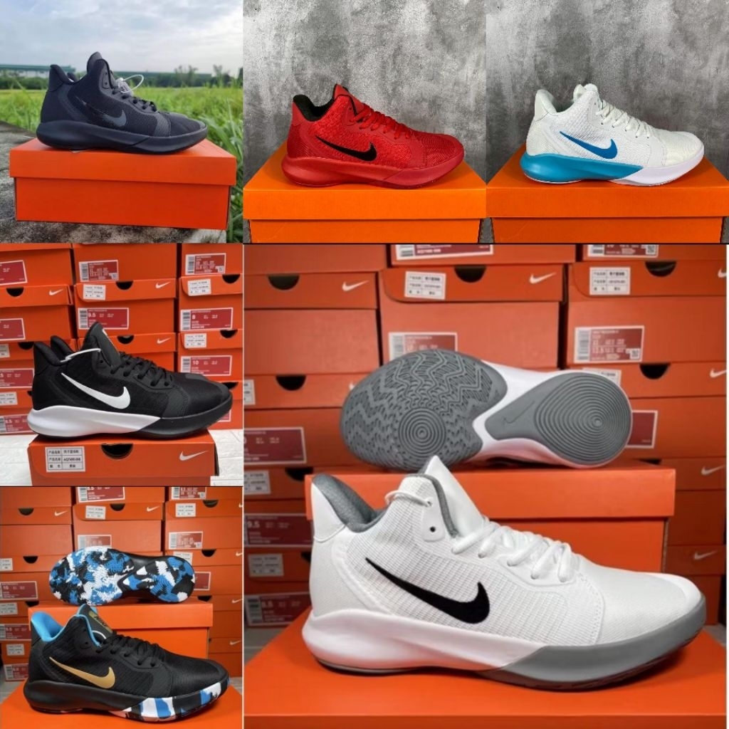 SEPATU NIKE PRECISION3 - SEPATU OLAHRAGA BASKET DAN VOLI - BOS IBUN