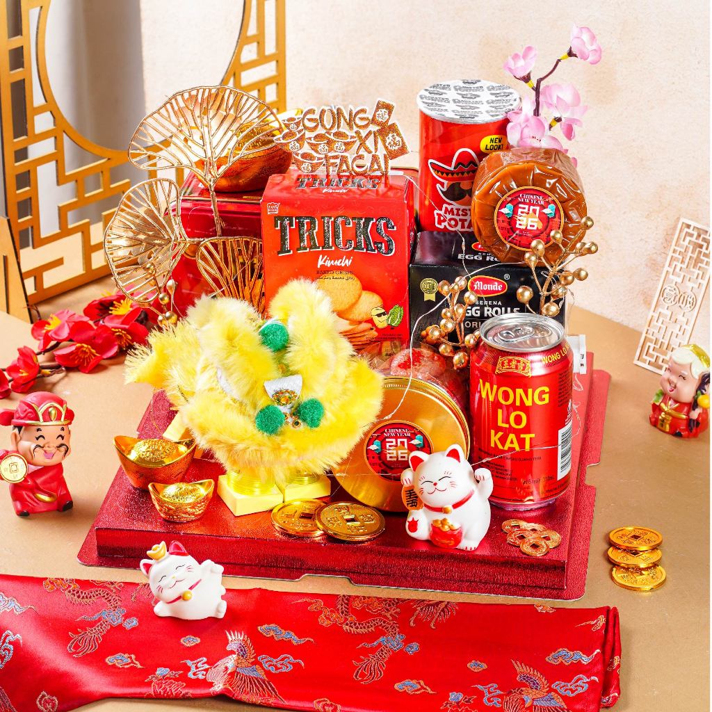 CNY 2026/Imlek/Hampers/Parcel/ Timeless Set hampers /Imlek 2026/Kue Imlek
