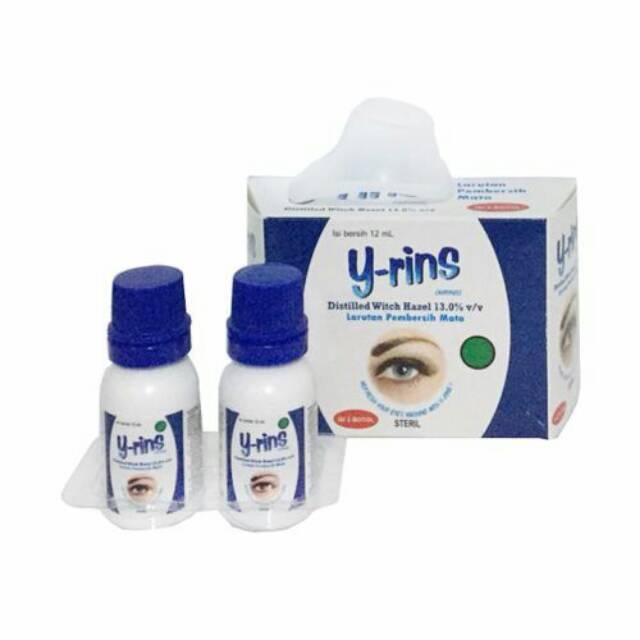 Y-rins Yrins Obat Cuci Mata Cairan Pencuci Mata Cairan Pembersih Mata