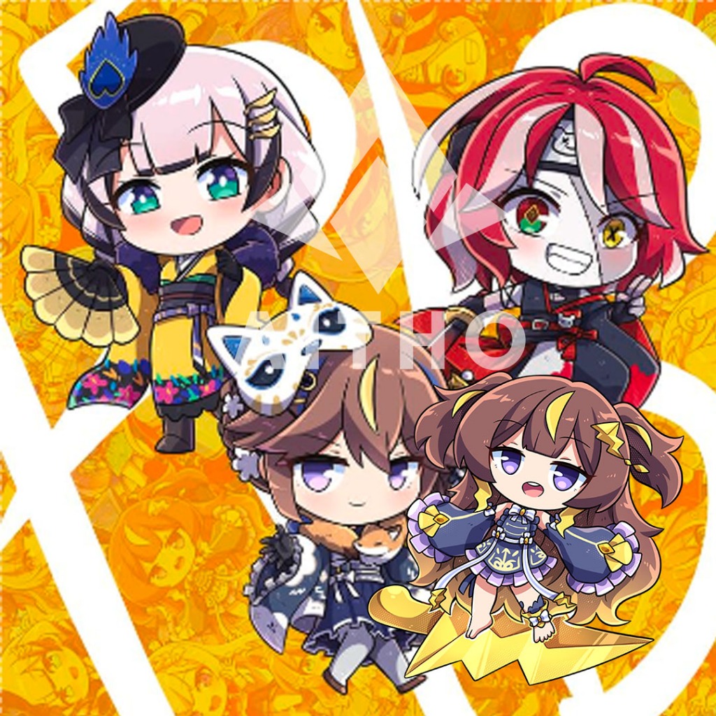 Fanmerch Hololive PO Iofi Moona Risu Anya Reine Ollie Kobo Kaela Zeta