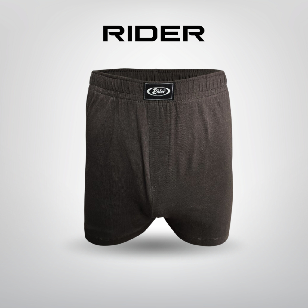 Rider Premium Big Size - Loose Boxer Pria R812BSCR Warna Charcoal isi 1 Pcs