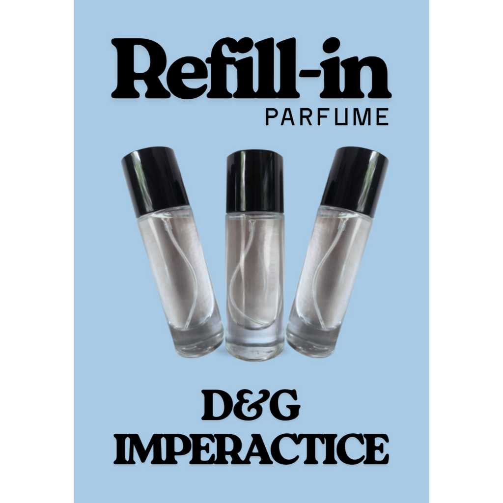 PARFUM REFILL DnG IMPERACTIS / SISI / MINYAK WANGI / PARFUM MURAH / PARFUM BERKUALITAS / PARFUME WAN