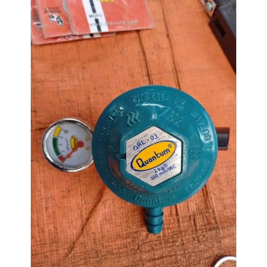 HARGA GROSIR REGULATOR/KEPALA GAS QUANTUM ANTI BOCOR (REKONDISI)