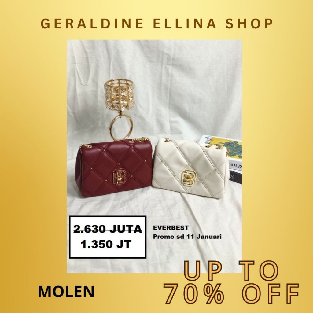 Tas selempang Wanita EVERBEST 100% original shoulder bag seri MOLEN