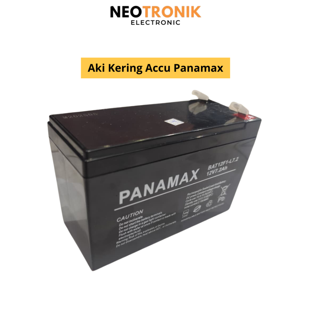 Aki Kering Accu Panamax 7,2Ah 12V