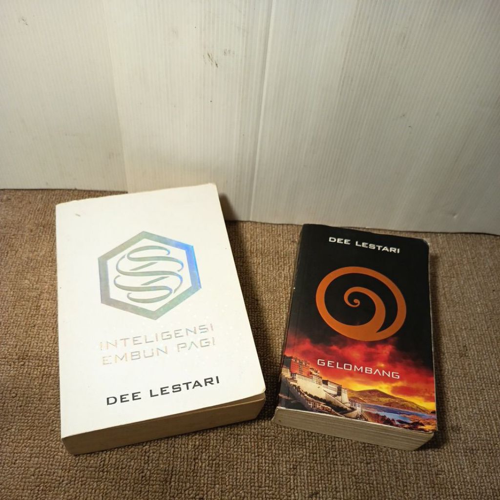novel karya dee lestari (preloved buku ori