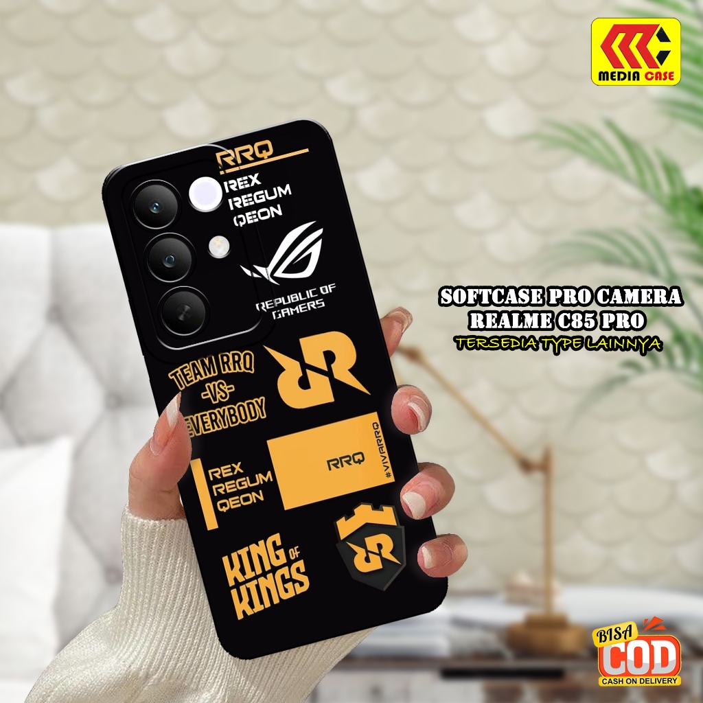 Case Relame C85 Pro Terbaru - Motif Karakter - Kesing - Softcase Relame C85 Pro - Kesing Hp Relame C
