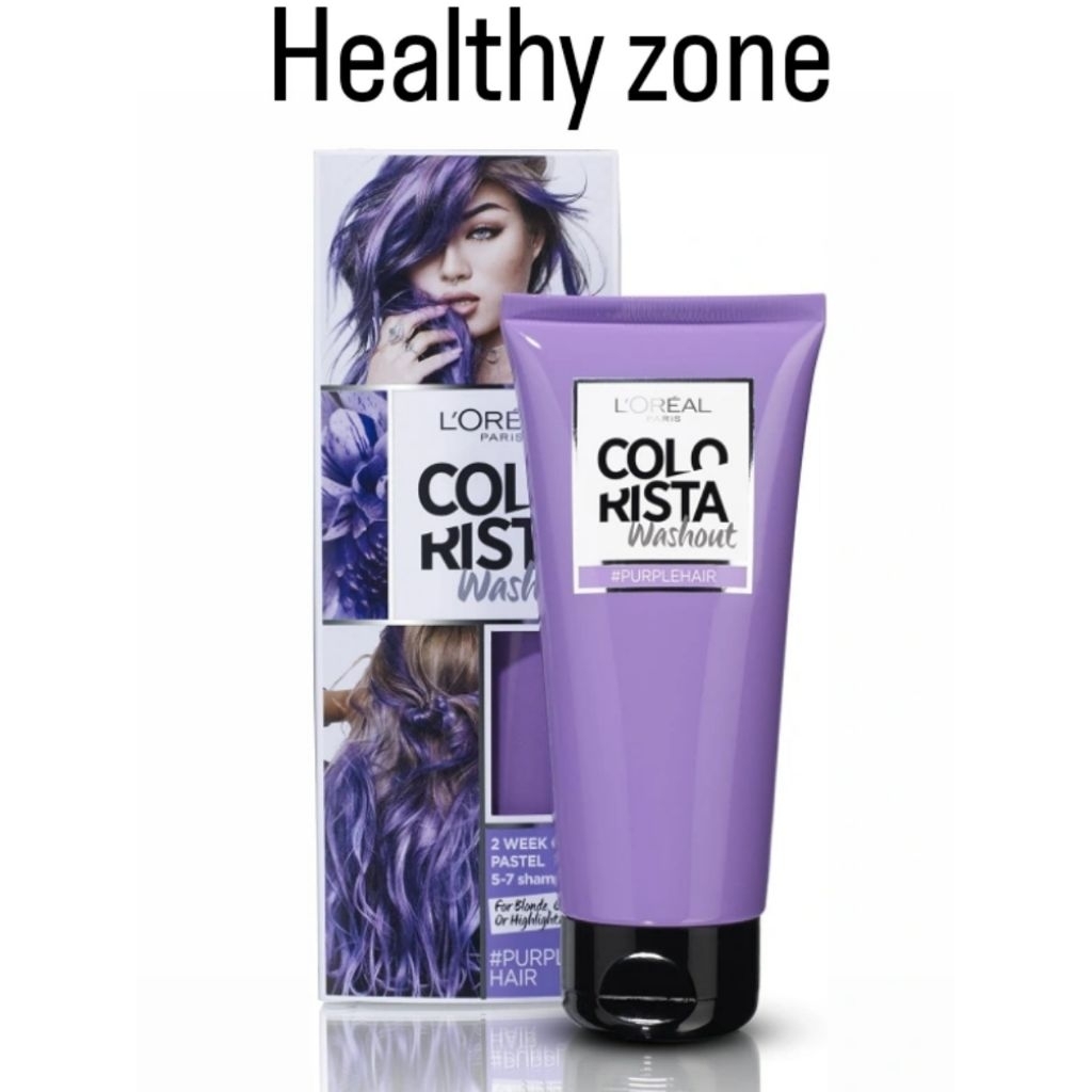LOreal Colorista Washout Purple Semi-Permanent Hair Dye.