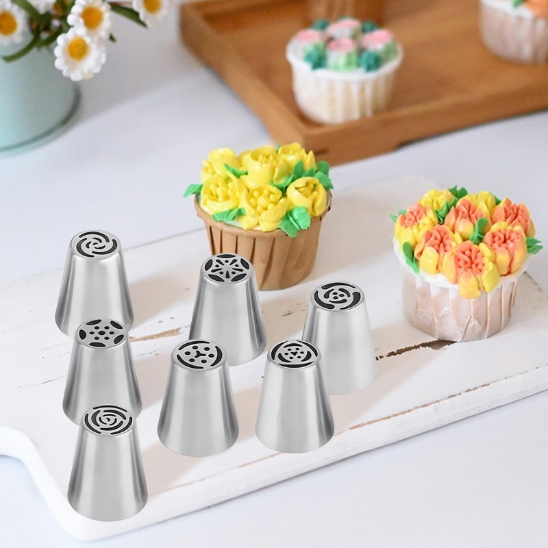 Spuit Kue Semprit Spuit Kecil Kue Set Isi 9 Bahan Stainless Spuit Cupcake