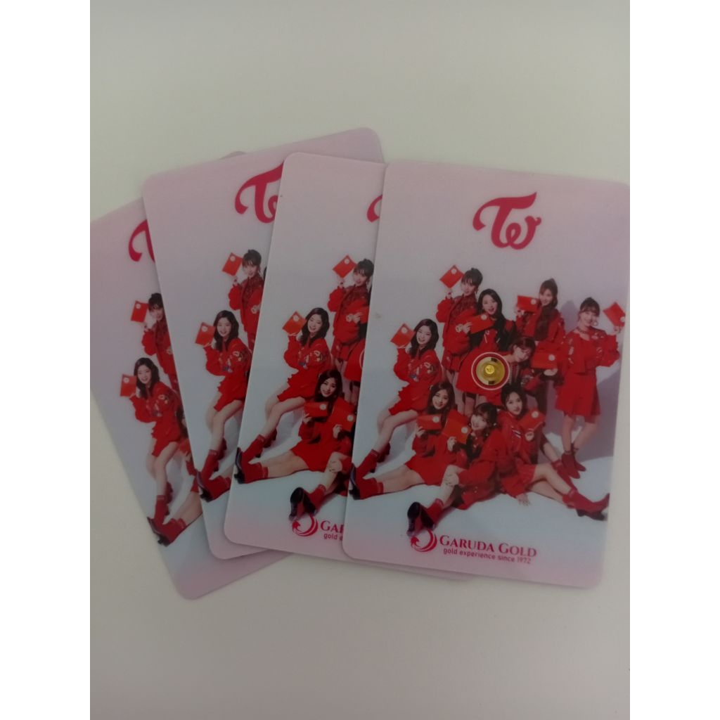 JONSON LOGAM MULIA GARUDA GOLD 0.001 GRAM GIFT SERIES TWICE 999.9 ASSAYER MGRD QR CODE RED