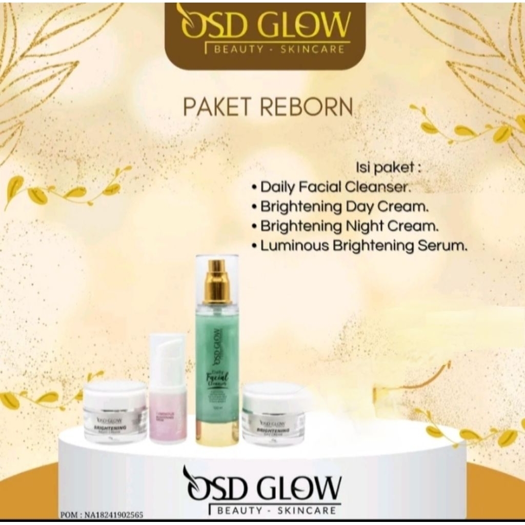 OSD GLOW REBORN - Pemula Olla Skin daily OSD