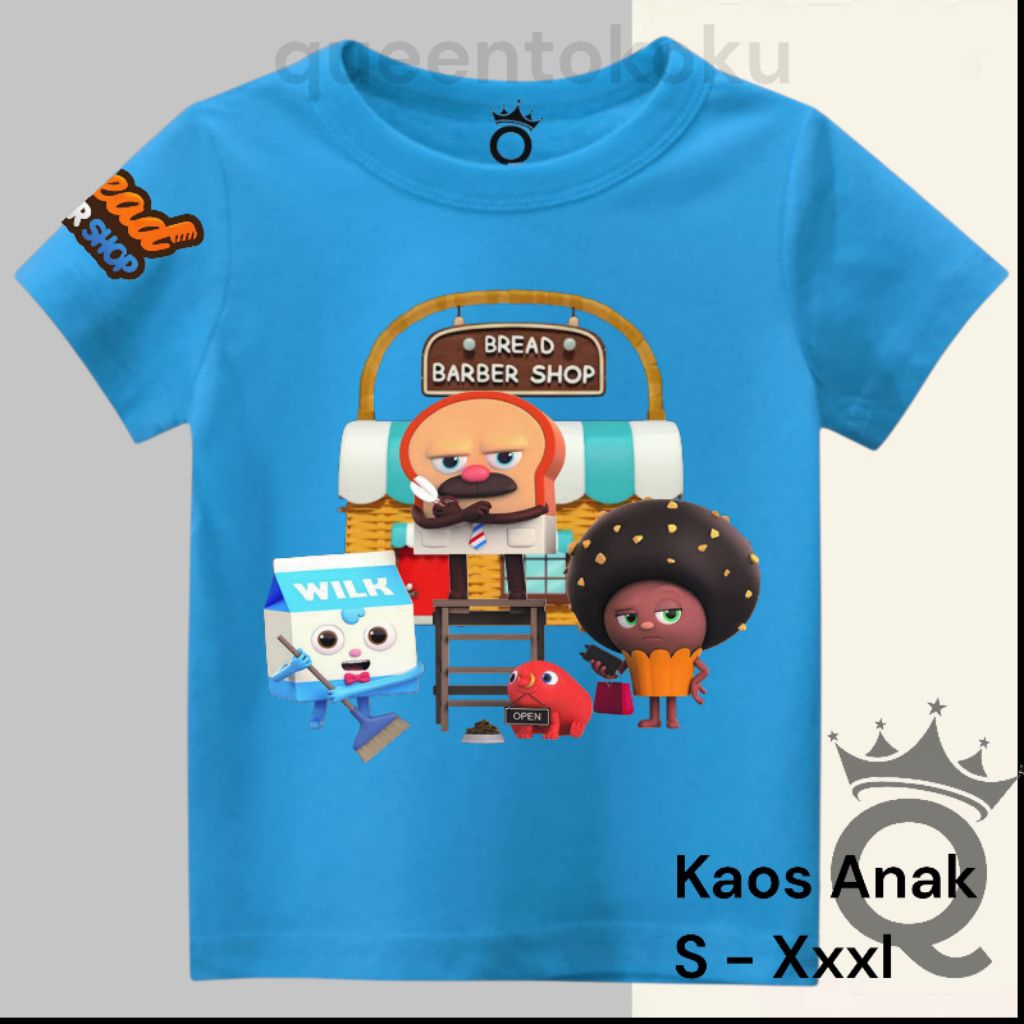 Baju Anak Bread Barber Shop Mr.Bread