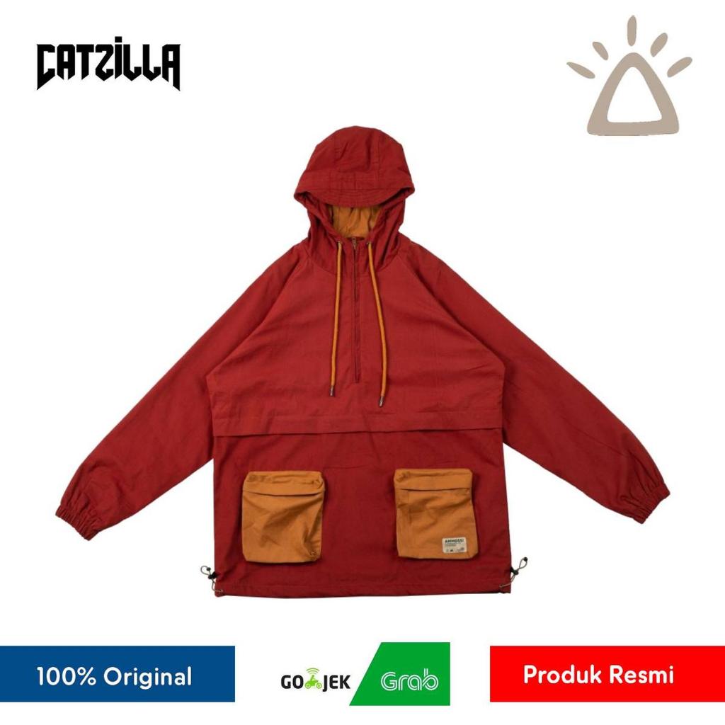 Jaket Ammossi Anambas Anorak Jacket - Terracotta