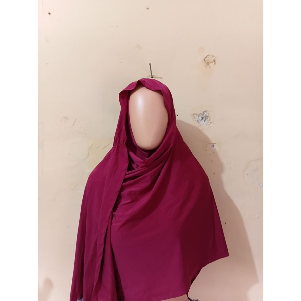Bergo Second/ Khimar /Kerudung Bekas layak pakai Part 2
