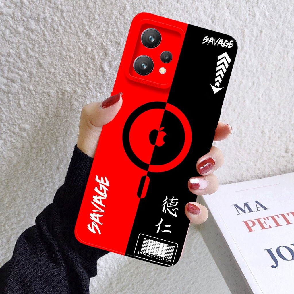 Softcase Untuk Realme 9 4G / 9 Pro / 9 Pro Plus / 10 4G / 11 4G / 12 5G / 12 Plus 5G -  Fashion Prin