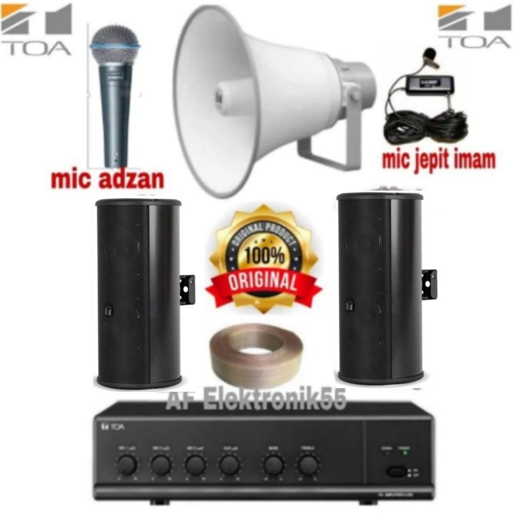 Paket Sound System Toa Masjid Original